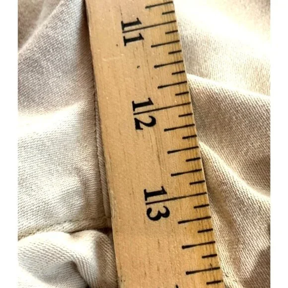 BLANKNYC Exposed Button Twill‎ Self Belted Cargo Shorts Camel Size 28 NWT - Picture 15 of 16